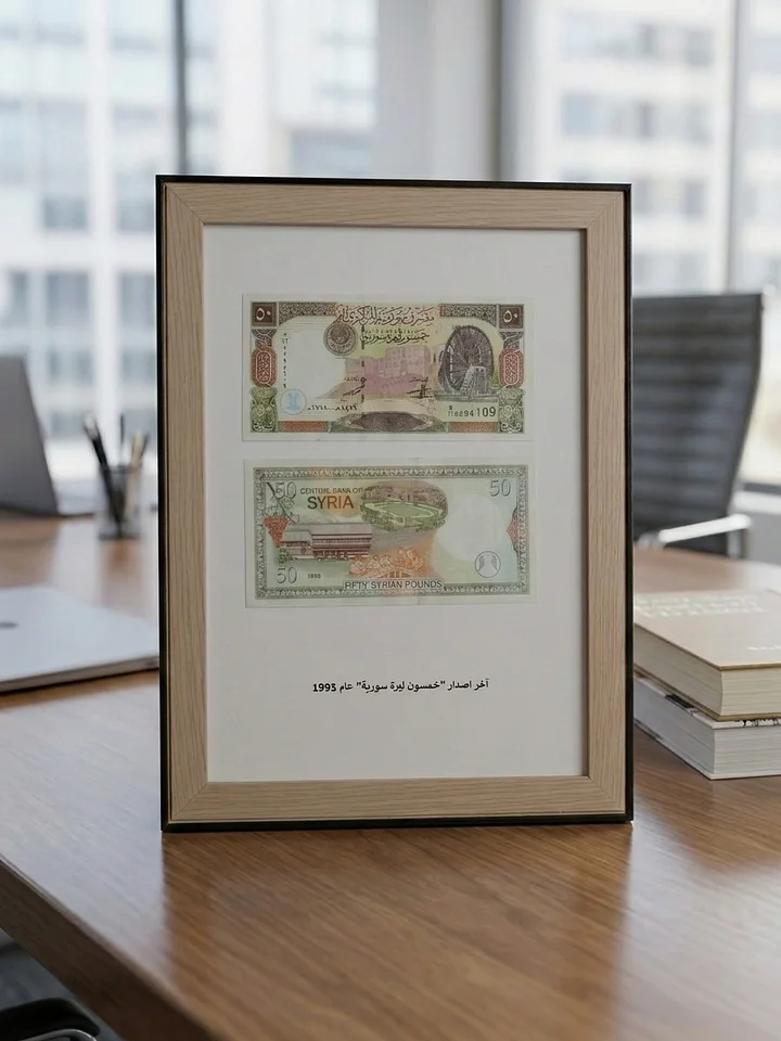 تذكار اخر خمسون ليرة سورية ورقية 1998 product image (1)