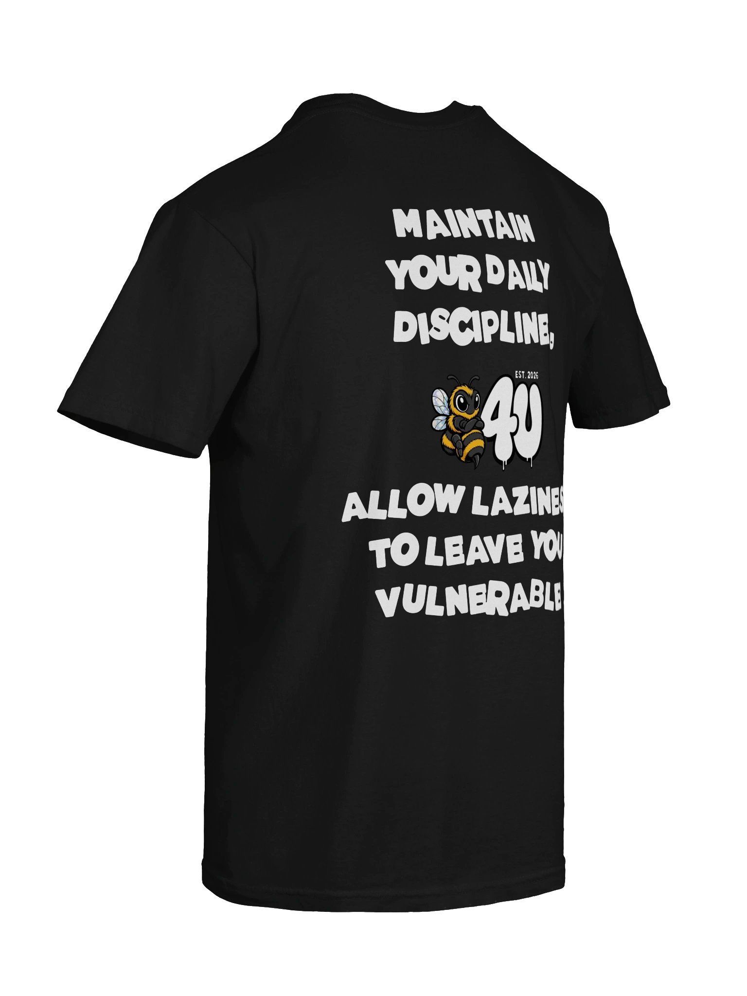 MAINTAIN YOUR DAILY DISCIPLINE Graphic Tee product image (93)