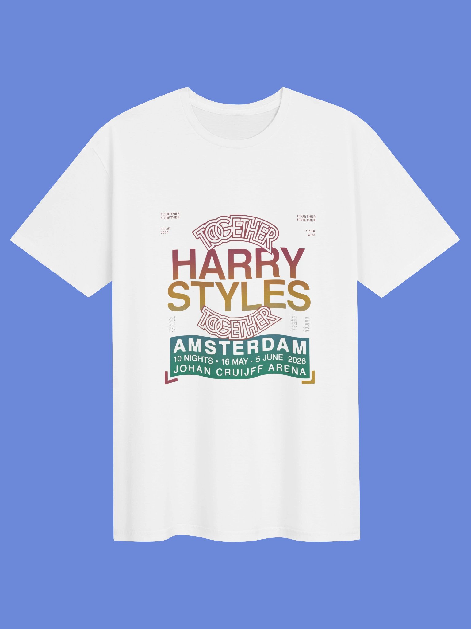 Harry Styles Together Together Tour 2026 Amsterdam Shirt product image (40)