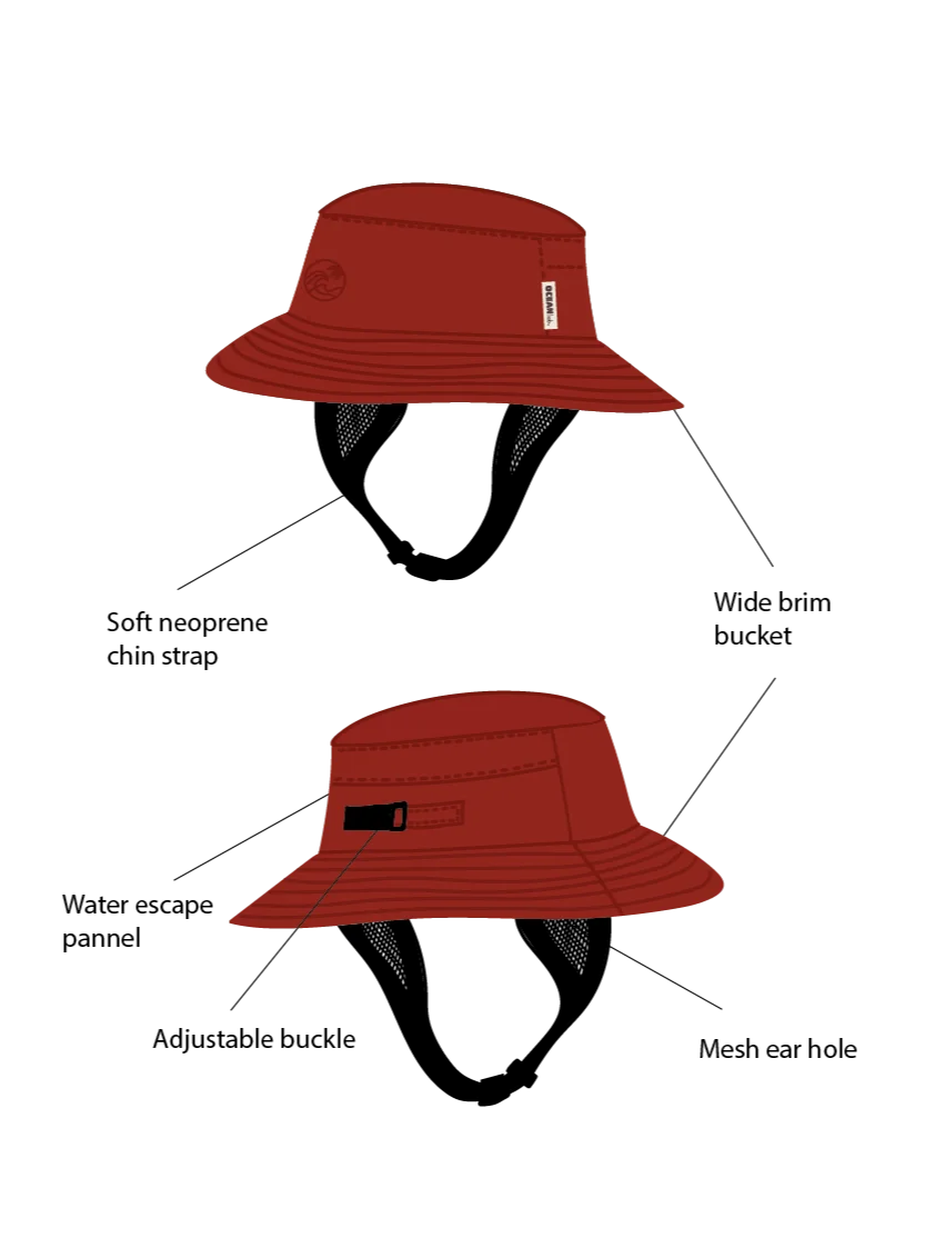 Sunset Tide Surf Hat product image (3)