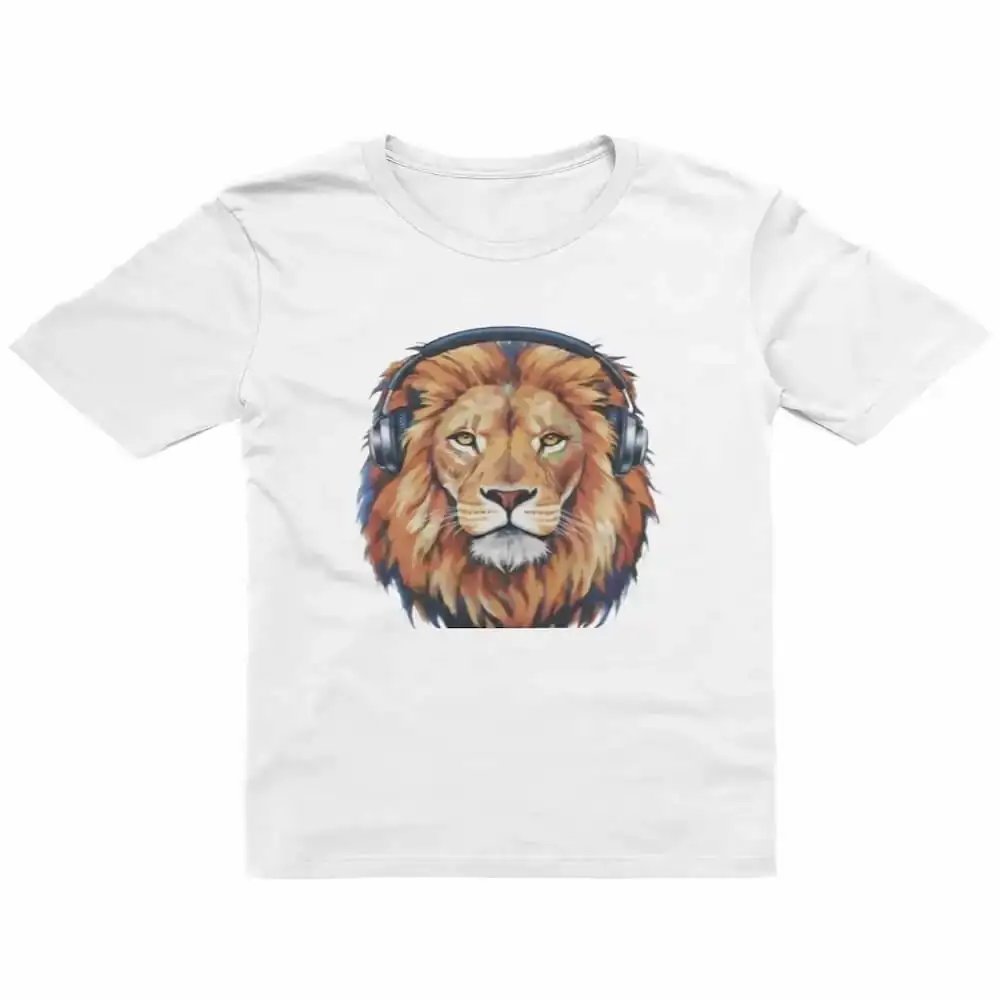Majestic Neon Lion | Unisex Bella+Canvas Supersoft T-Shirt 🦁✨ product image (1)