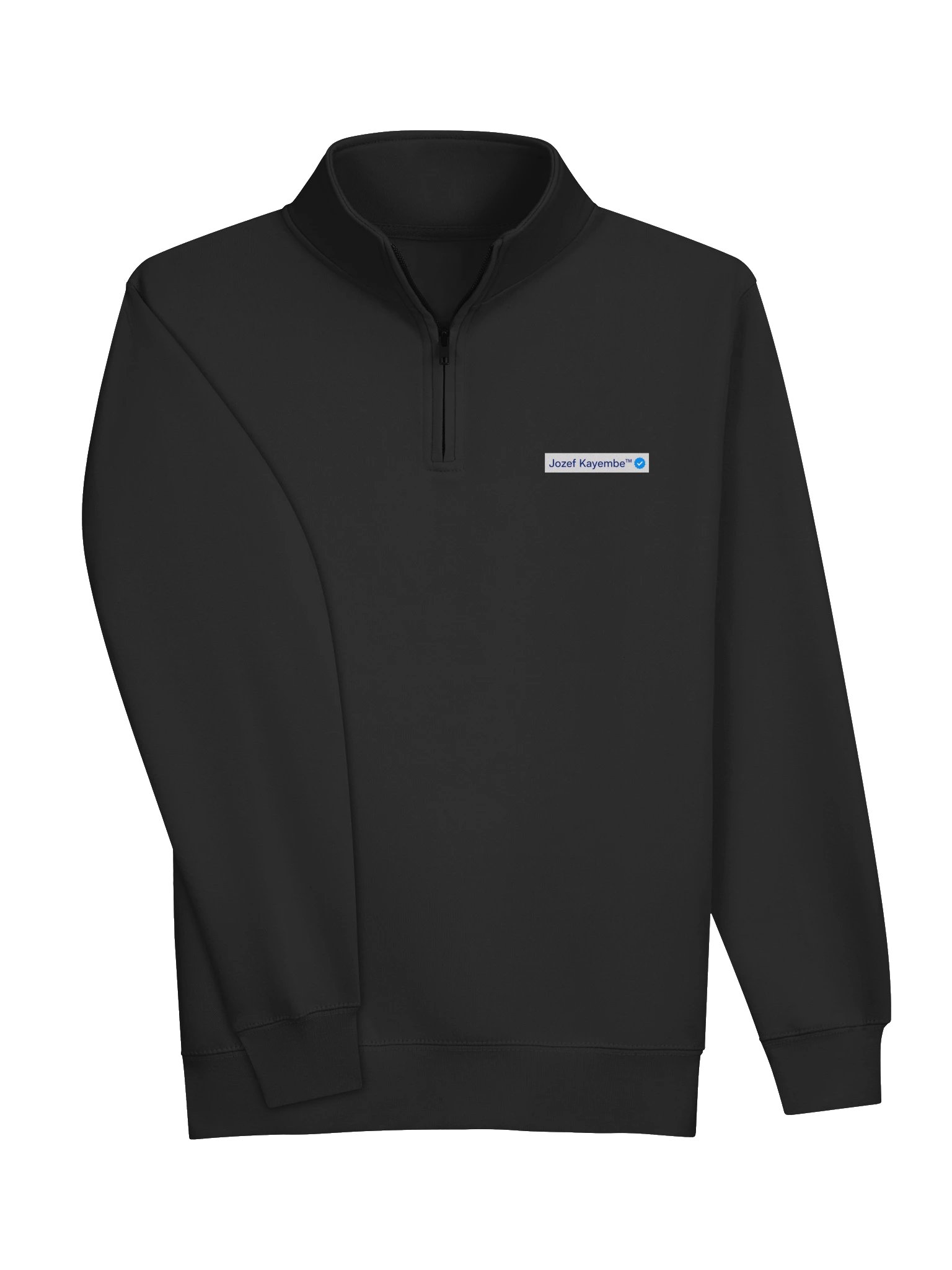 Jozef Kayembe Verified Quarter-Zip Sweatshirt product image (7)