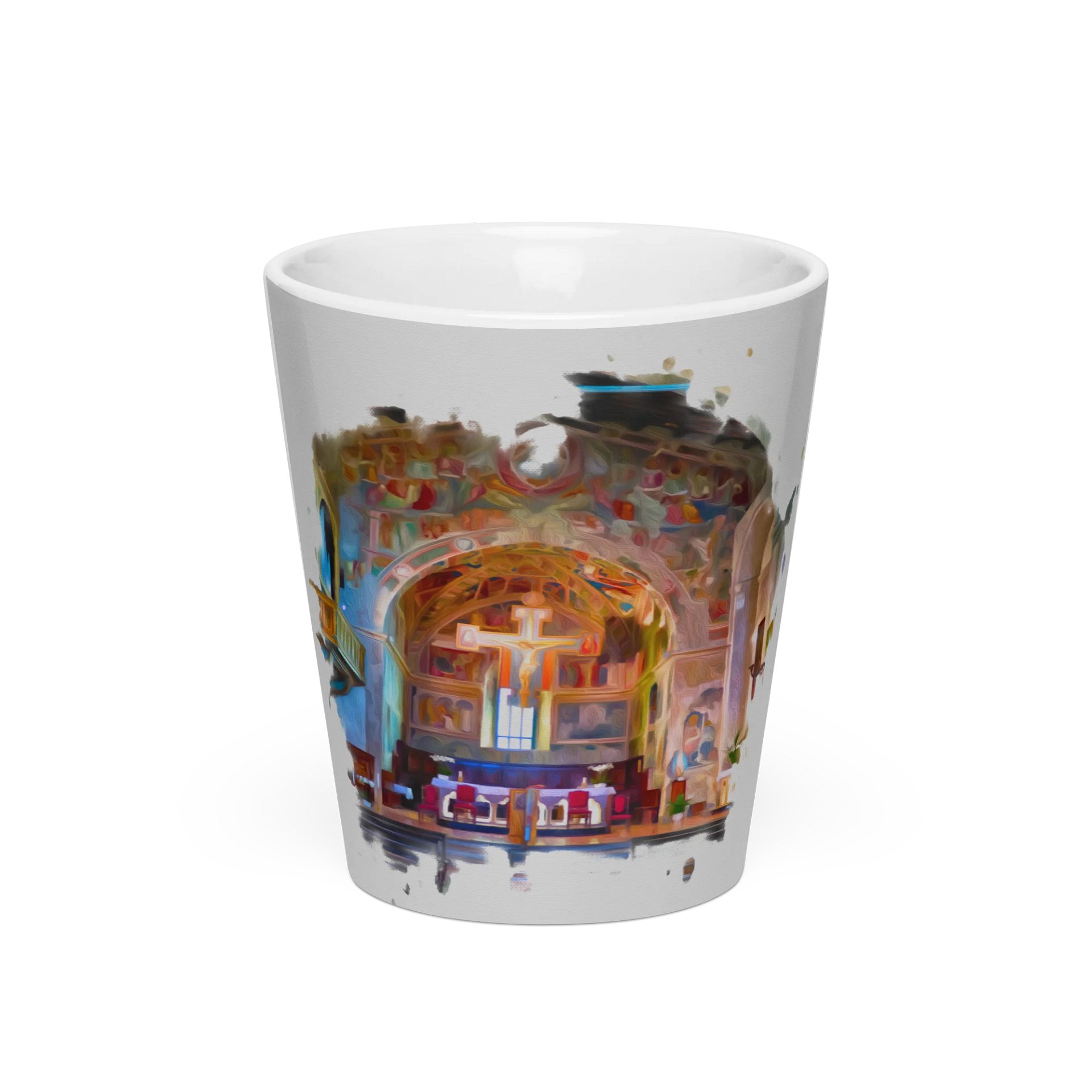 San Damiano Cross Latte Mug product image (1)