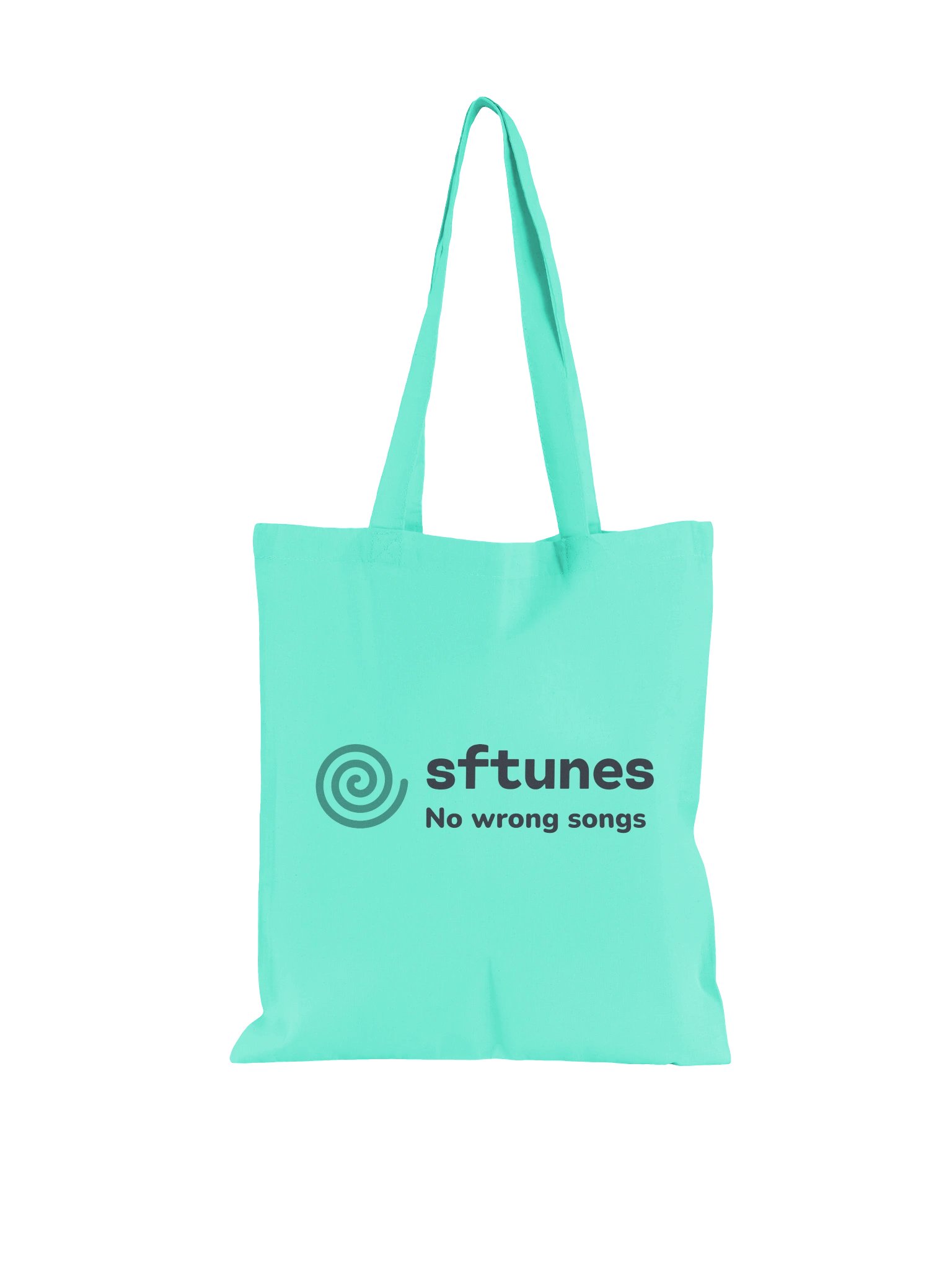 No wrong songs tote (Mint) product image (1)