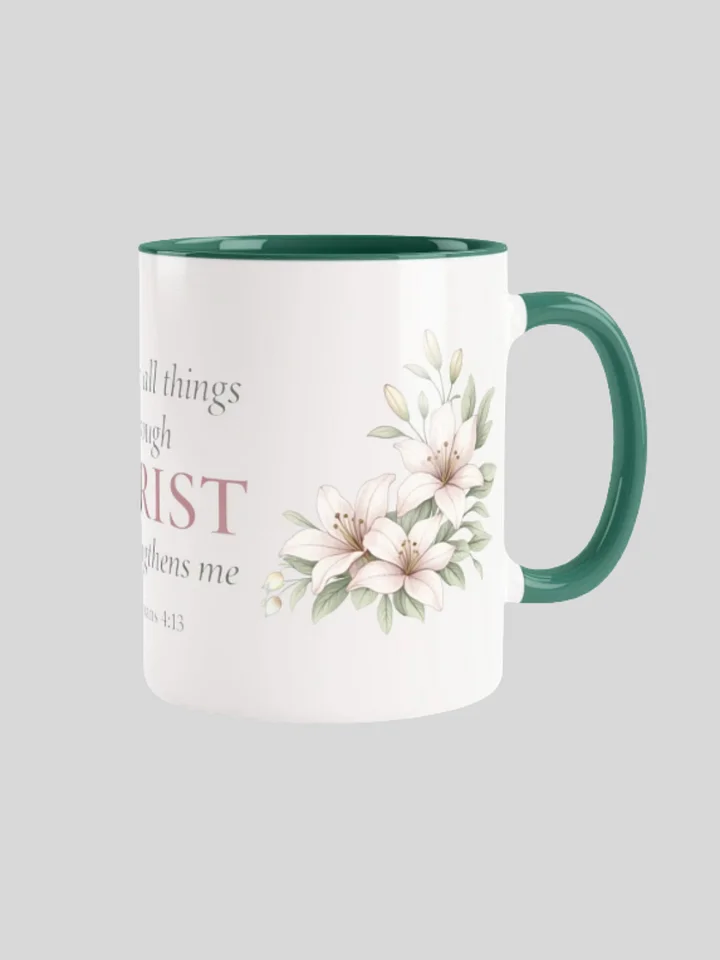 Philippians 4:13 Ceramic Mug product image (1)