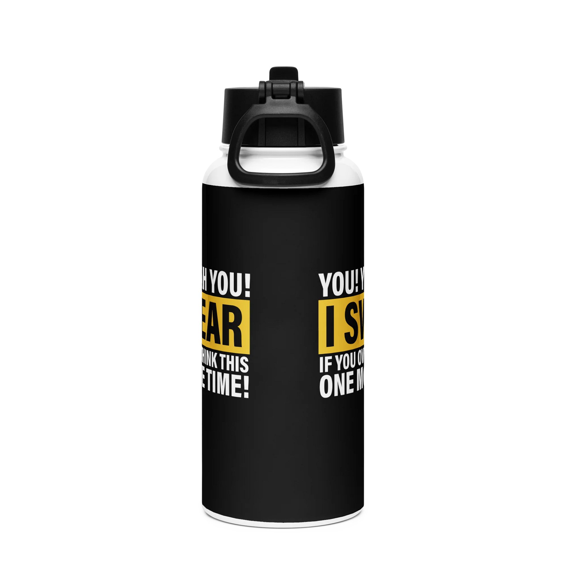 "Overthink" Stainless Steel Water Bottle product image (4)