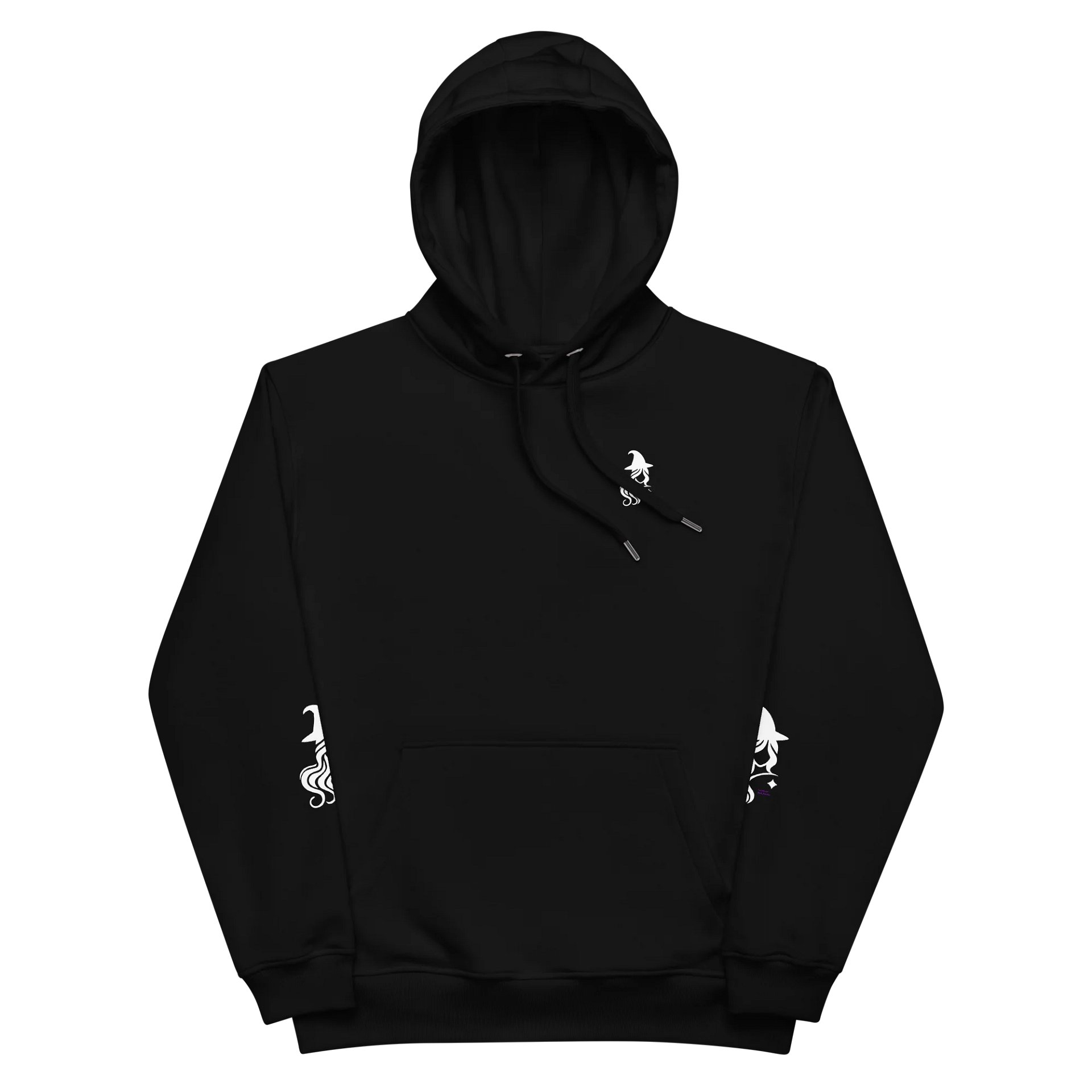 White Tiger Bloom hoodie - Black product image (6)