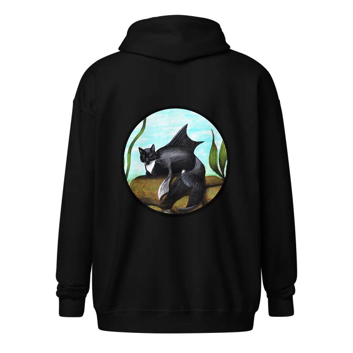 Mermeow Tuxedo Hoodie product image (1)