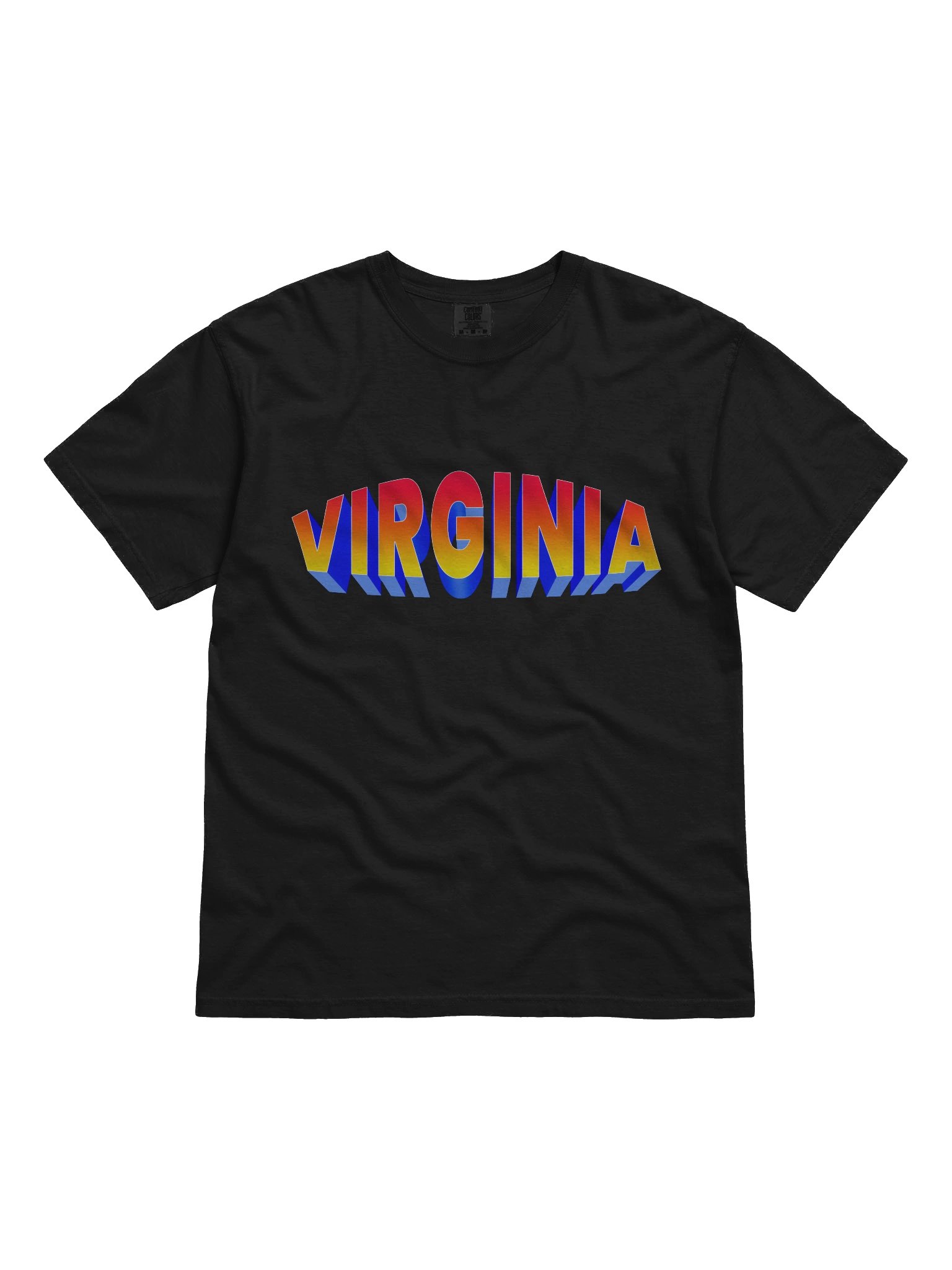 VIRGINIA 3D gradient Tee product image (1)