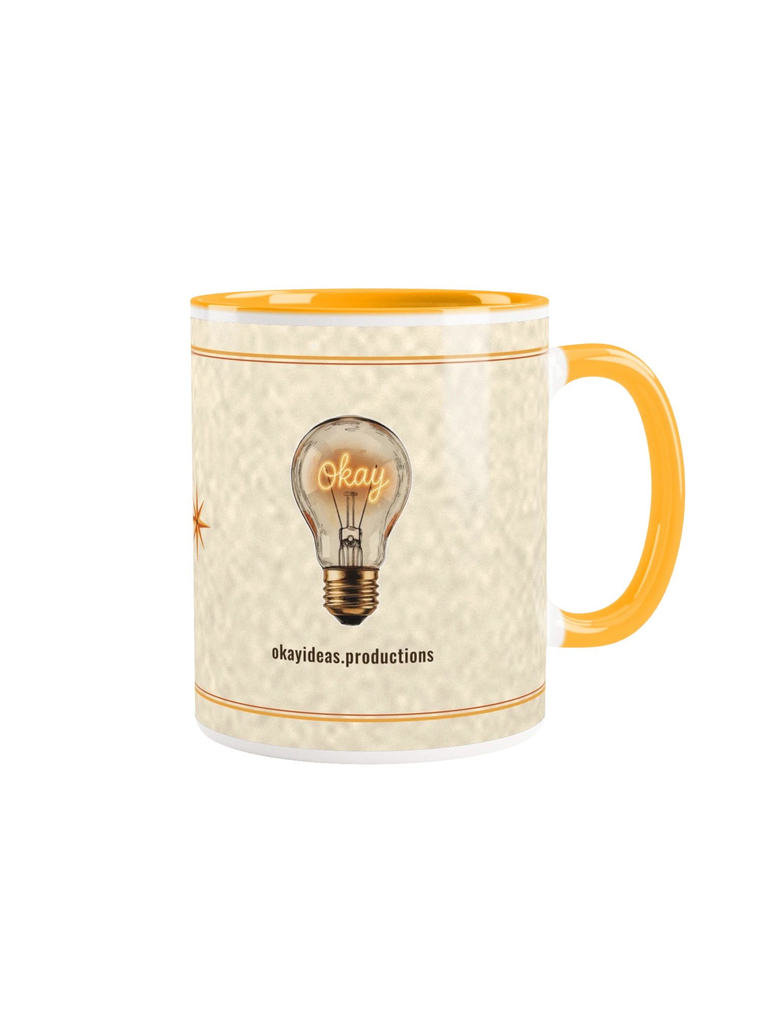 The Hours She Broke — Mug (Color Inside, Golden Yellow) product image (1)