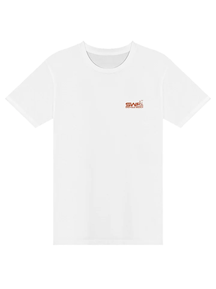 SW T-Shirt - White/Orange (Chest) product image (1)