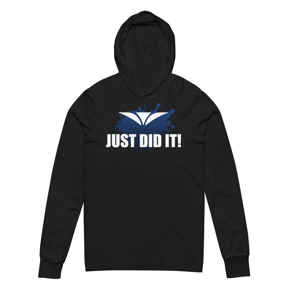 JUST DID IT Hooded Long Sleeve Tee product image (6)