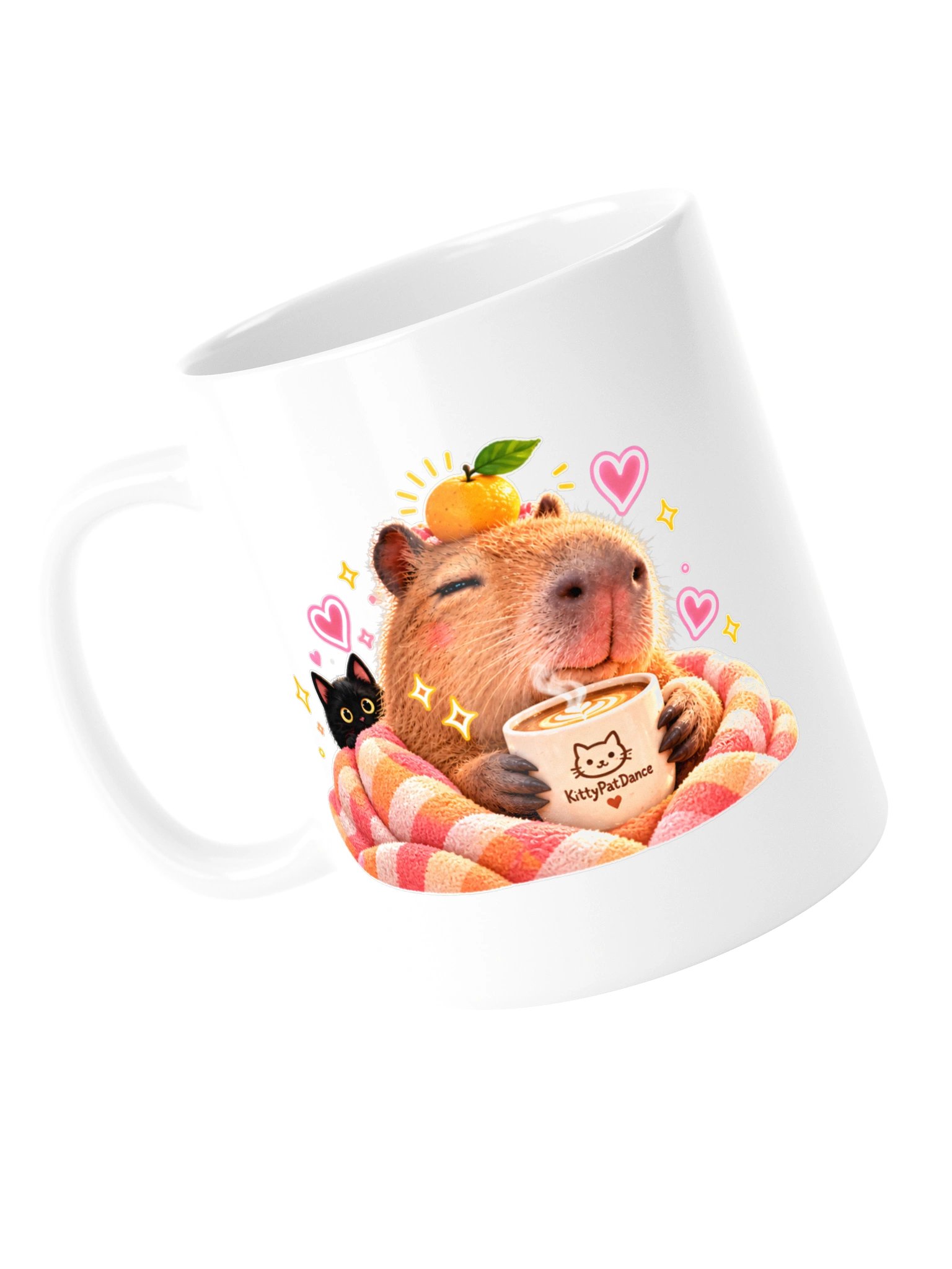 No Thoughts, Just Coffeebara Mug | CA-PY-BA-RA product image (3)