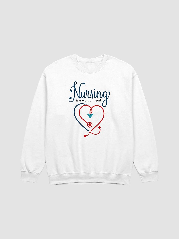 Heartfelt Nursing Tribute Crewneck product image (2)