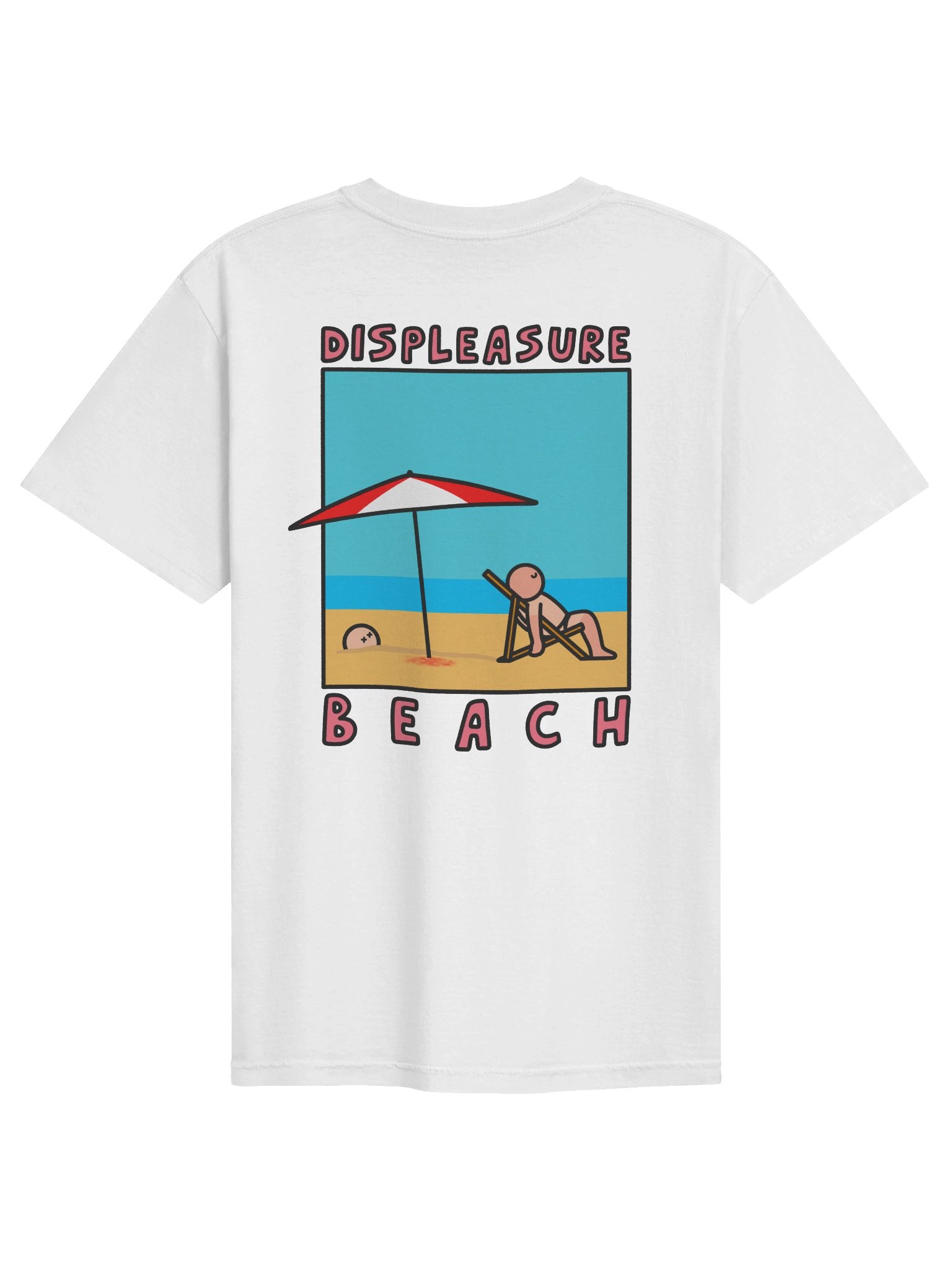 Displeasure Beach T-shirt product image (2)