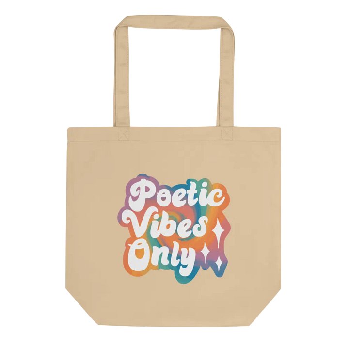 Poetic Vibes Only Tote Bag product image (1)