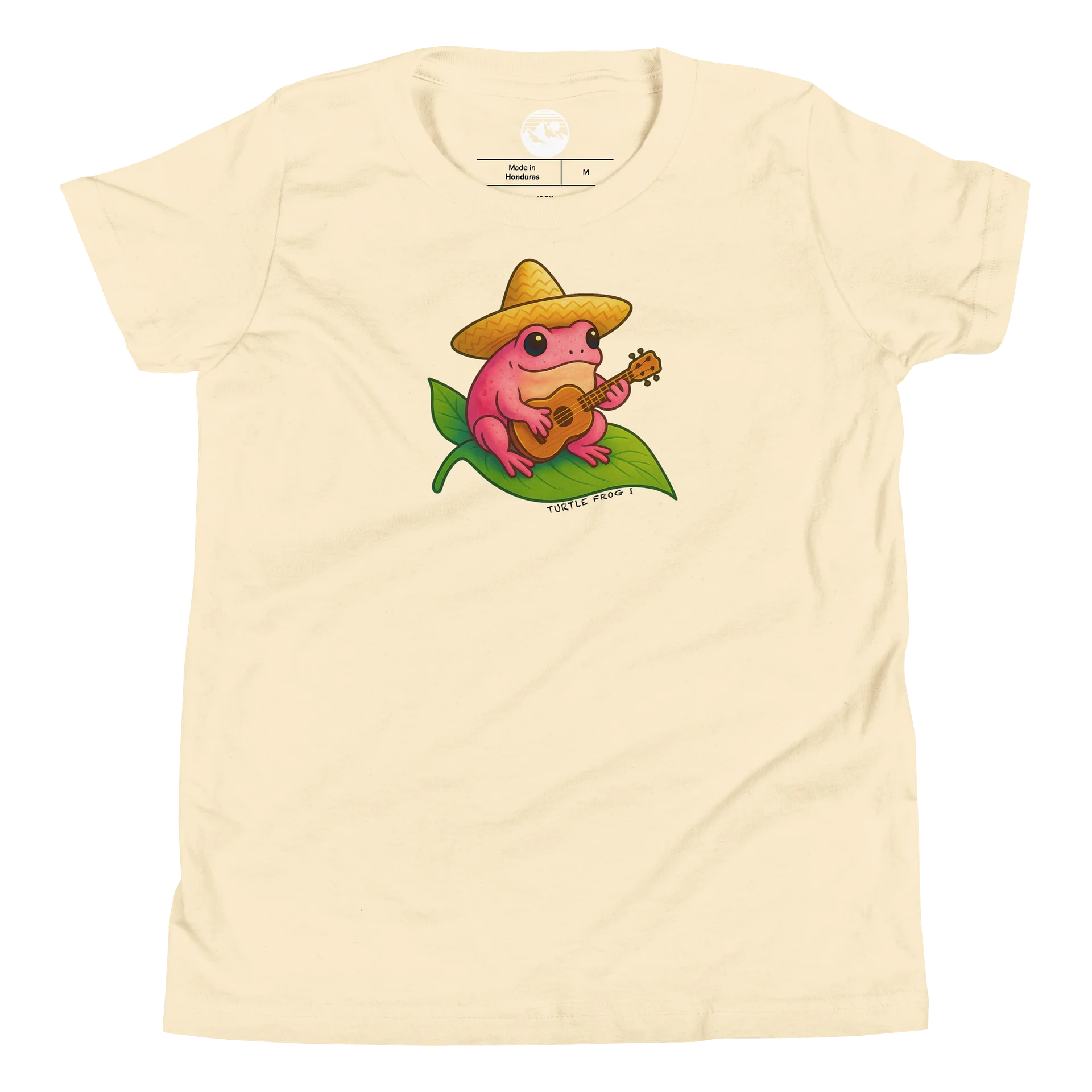 Guitar Turtlefrog Youth T-Shirt product image (52)