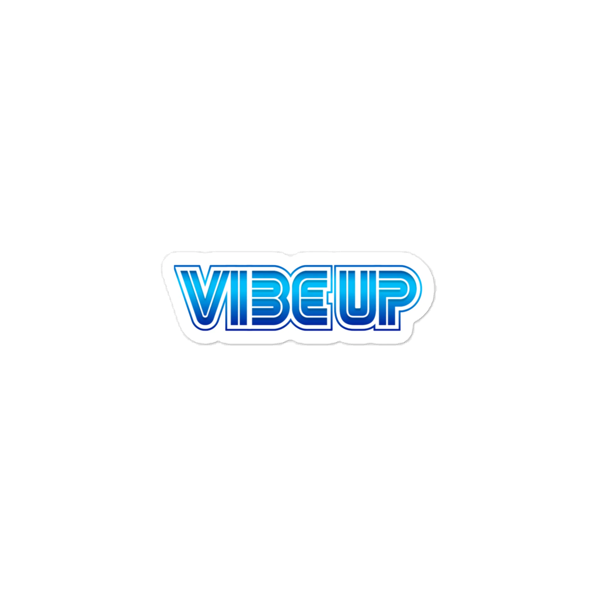 VIBE UP kiss-cut vinyl decal product image (1)