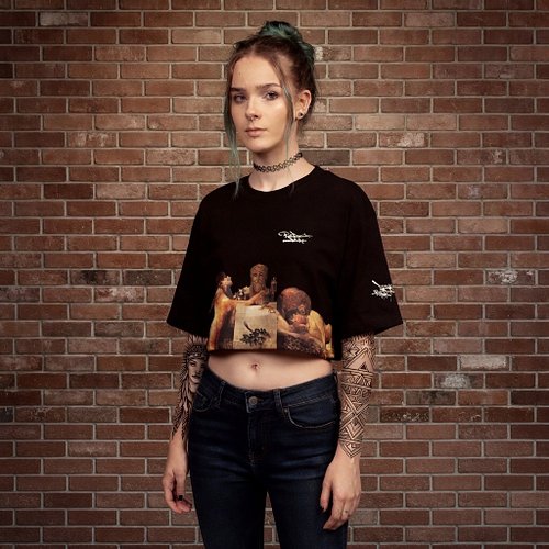 Pay Tribute to Dionysus
Crop Top Shirt & Oversized Graphic T-Shirt

Model: Tayla H.

By Love Repo™
Browse & Shop the Official...