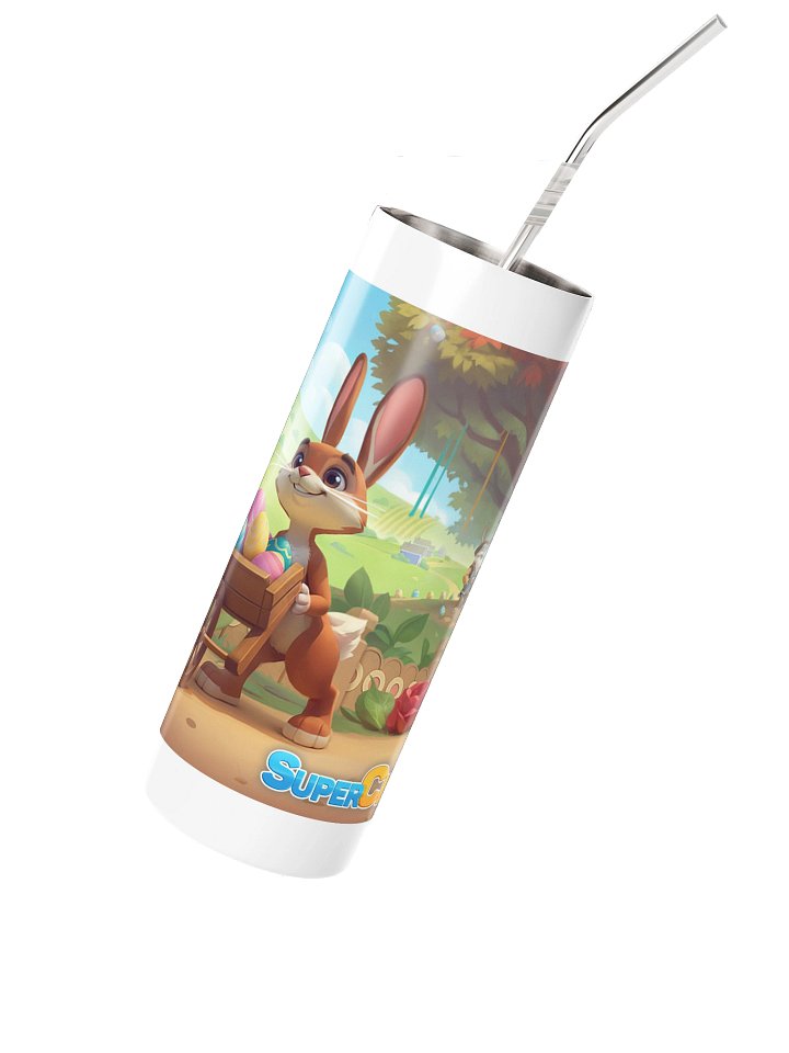 Happy Easter Wagon Steel Tumbler product image (2)