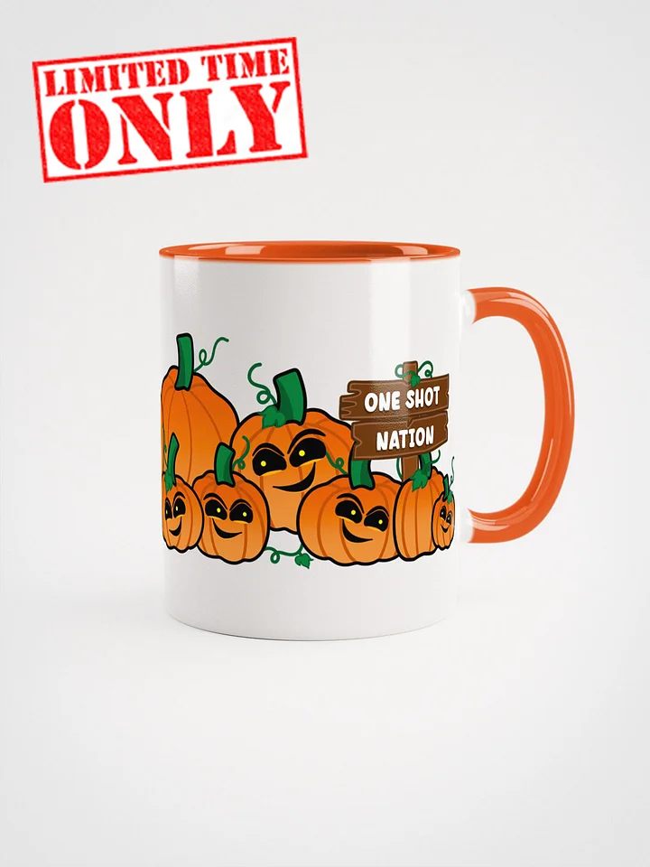 Pumpkin Patch Mug (Orange & White) product image (1)