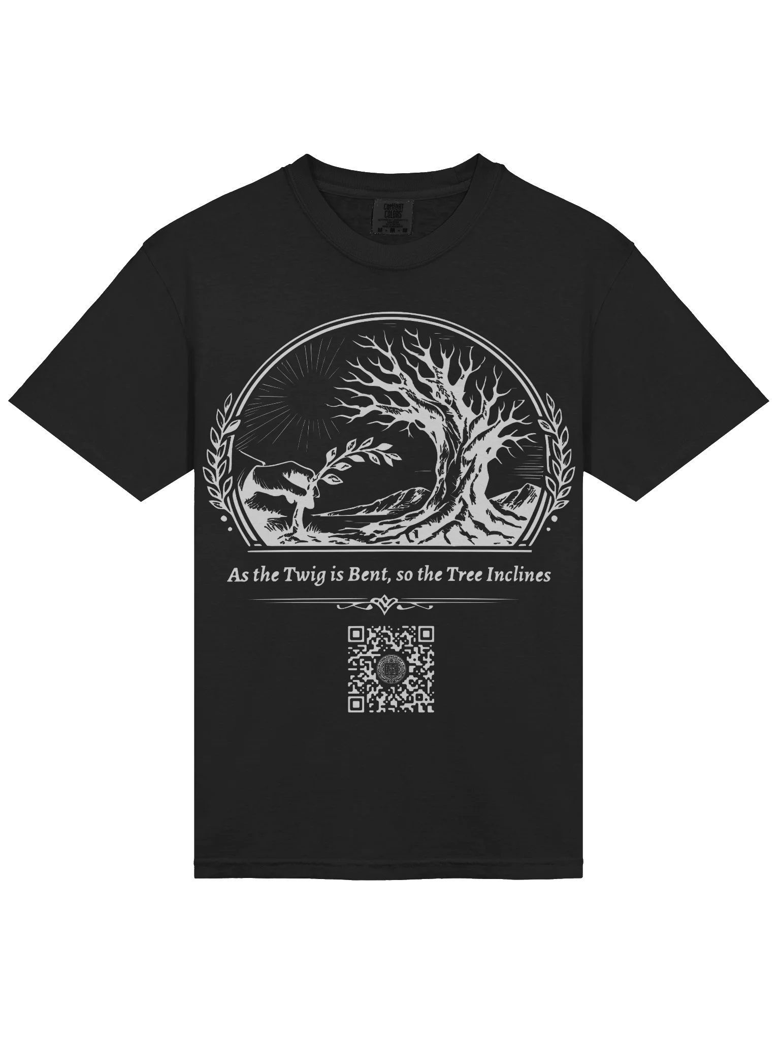Tender Twigs (White on Black/Color) product image (3)