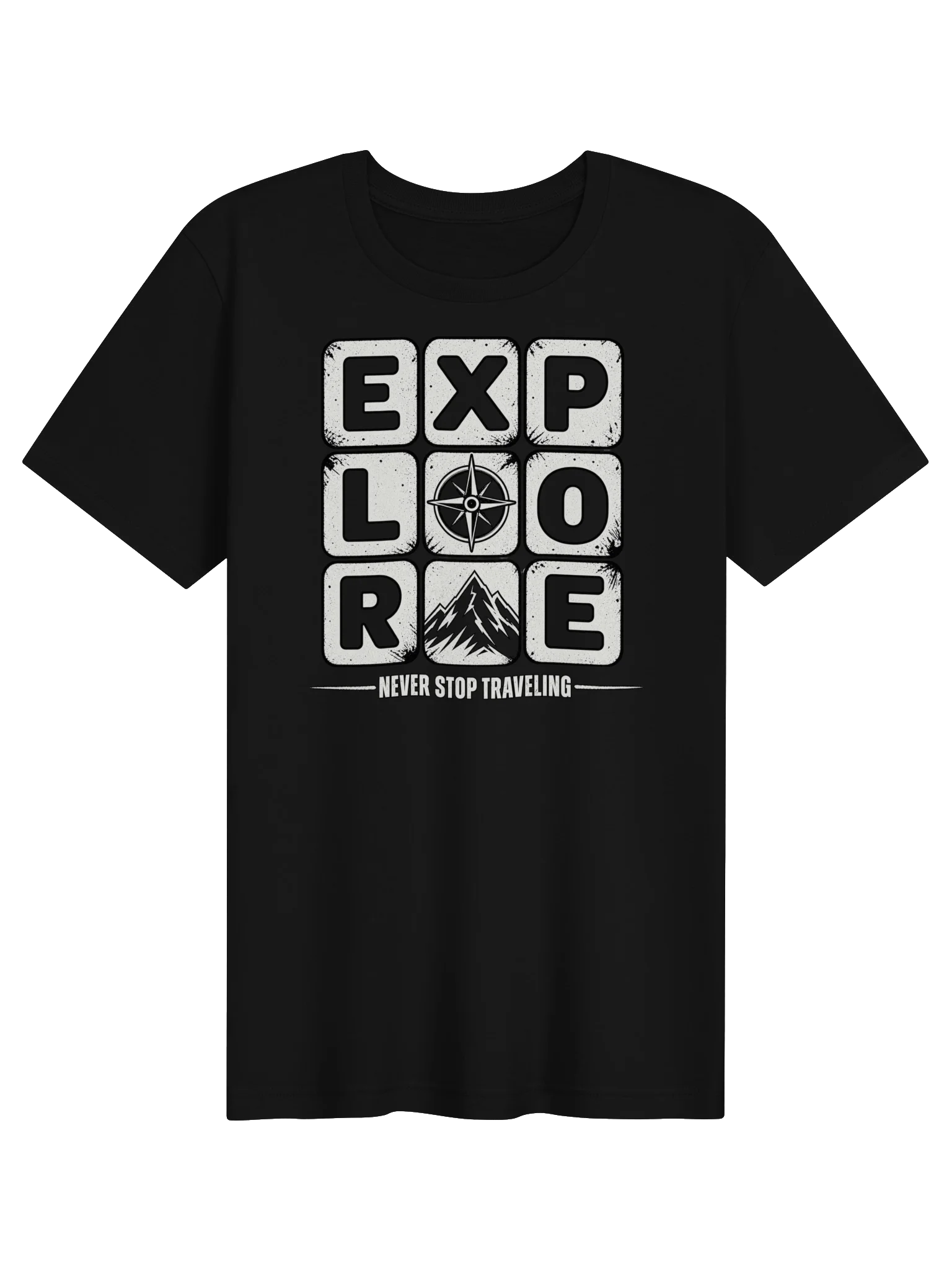E.X.P.L.O.R.E. - Never Stop Traveling Tee product image (1)