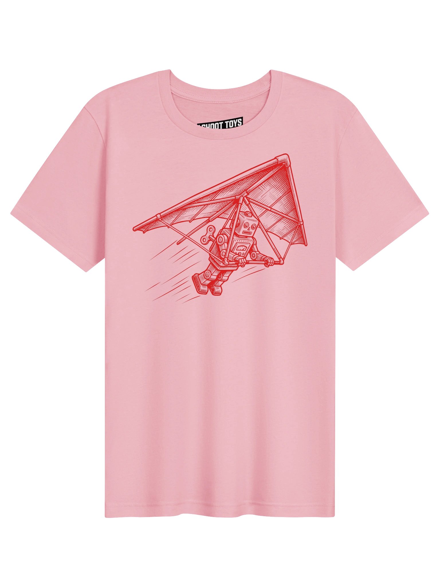 Retro Robot Hang-Glider Tee product image (1)