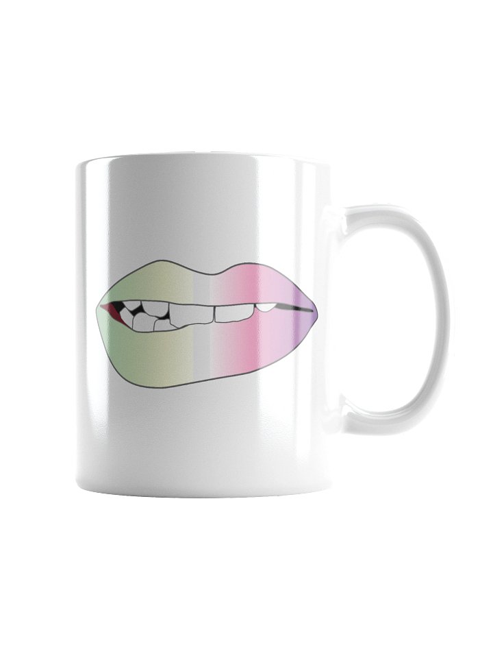 Genderfae Pride Gradient Biting Lips Mug product image (1)
