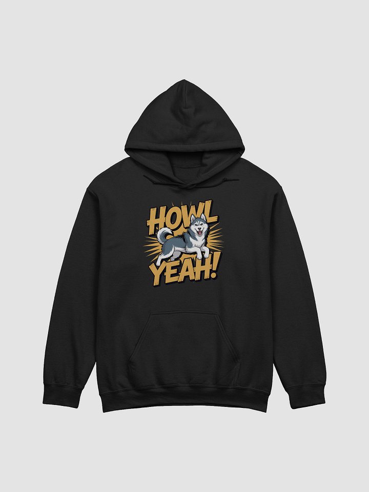Howl Yeah! Siberian Husky Hoodie product image (10)