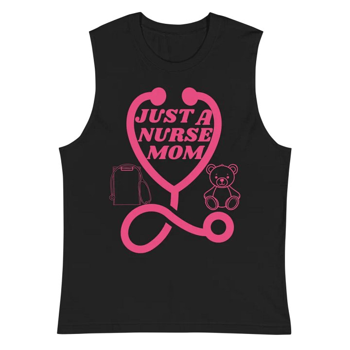 Nurse Mom Love Muscle Tank product image (3)