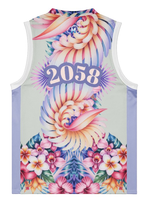 Hawaiian flora 2058-Basketball Jersey product image (4)