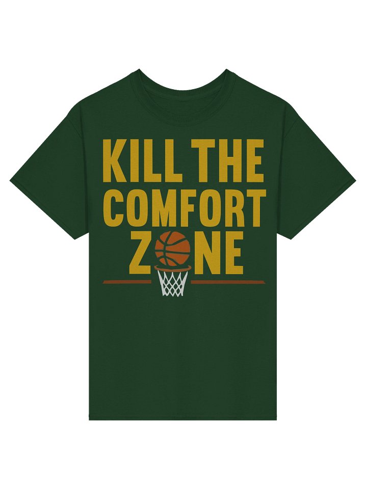“Kill the Comfort Zone" – Basketball Motivation T-Shirt product image (1)