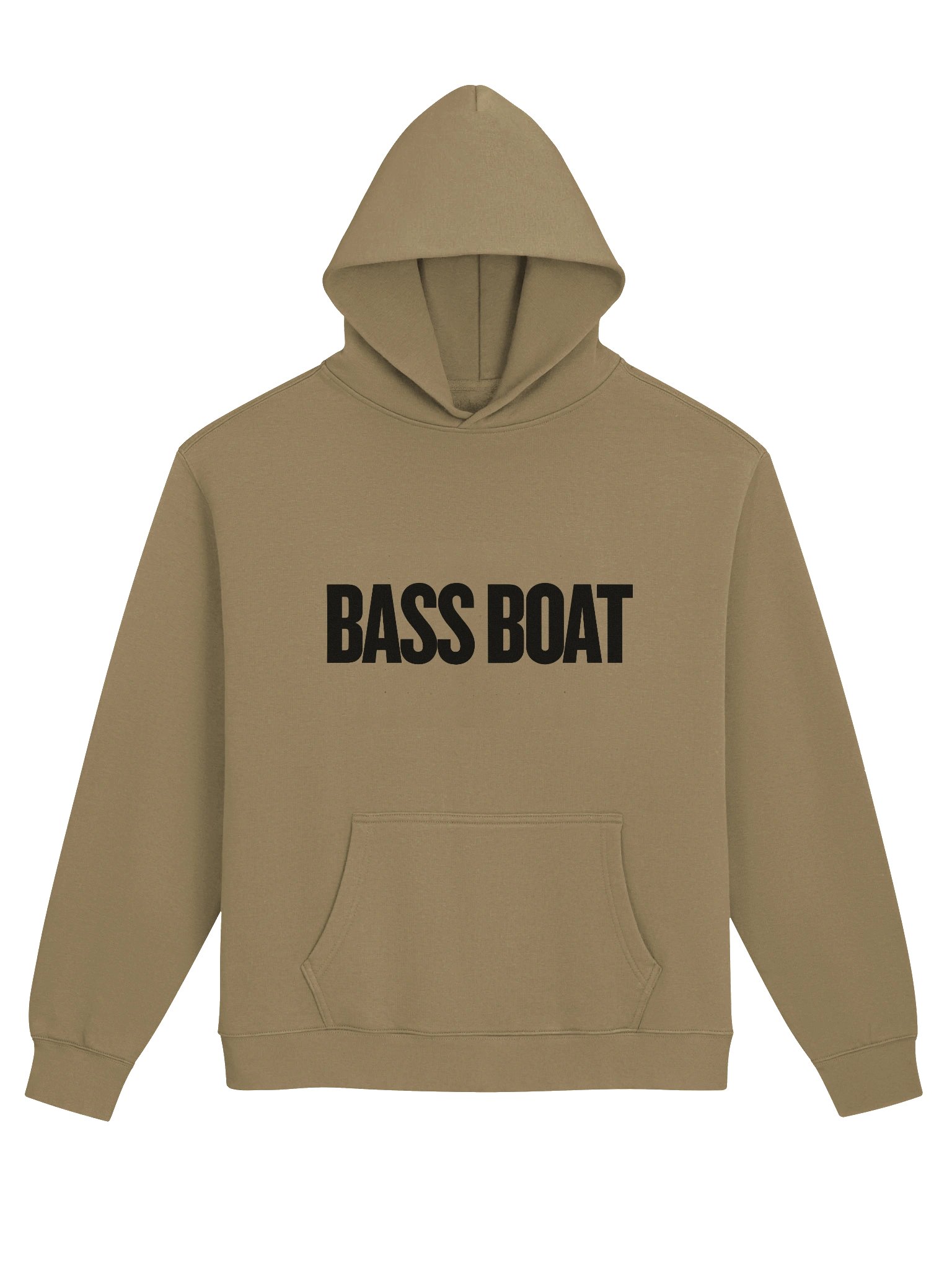 Bass Boat Hoodie (Black Text) product image (1)