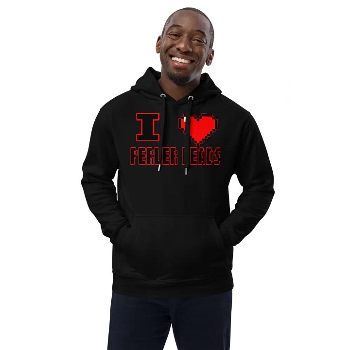 I Heart Perler Bead 2 Hoodie product image (1)
