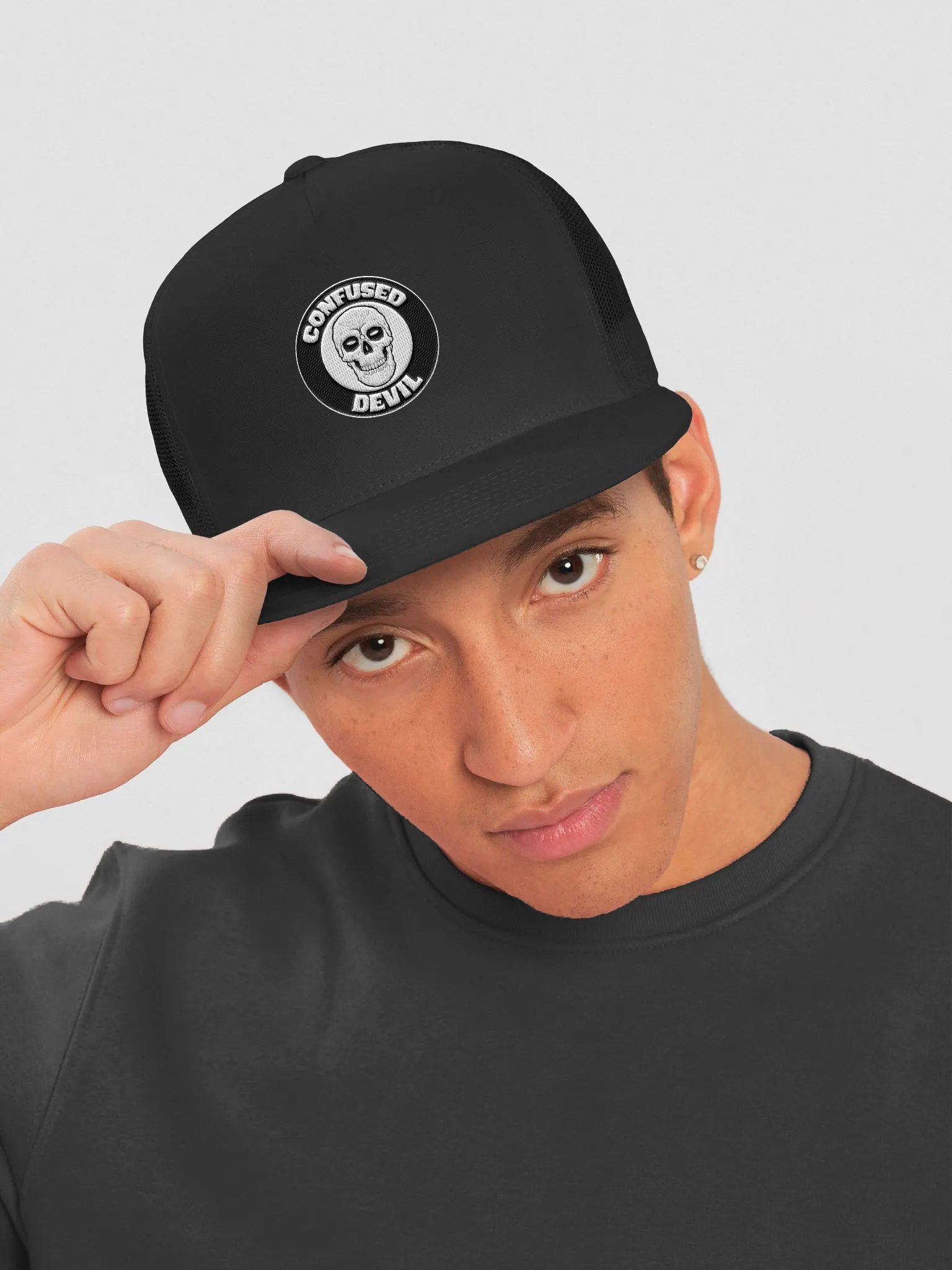 Confused Devil Club 2 Trucker product image (1)