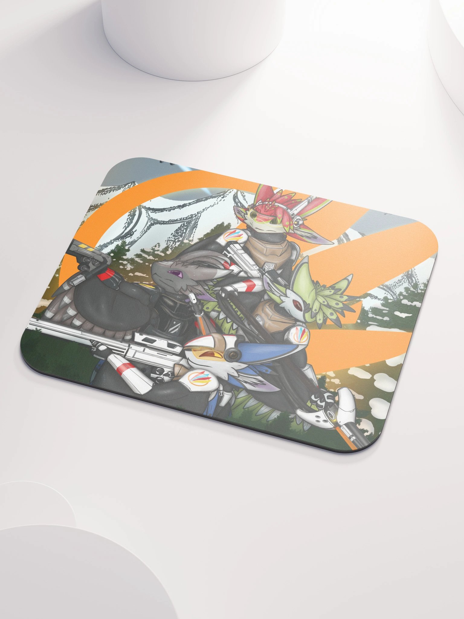 Avali: Final Battle | Earth Invasion Mouse Pad product image (3)