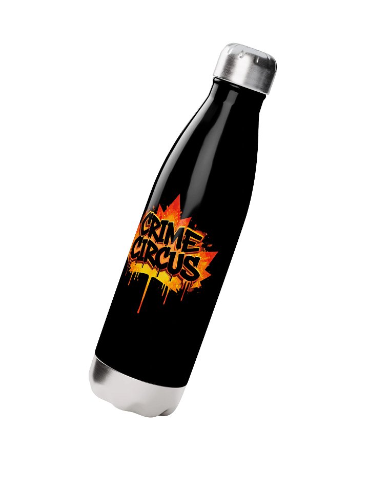 Crime Circus Stainless Steel Water Bottle product image (2)