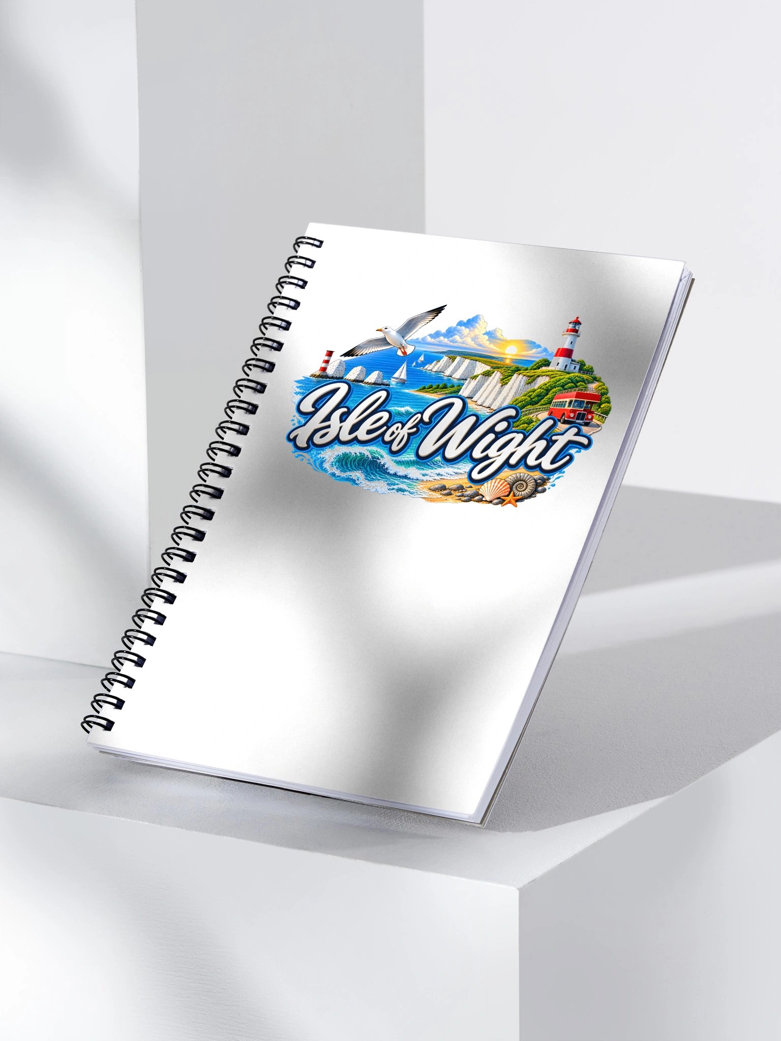 Isle of Wight Scenic Spiral Notebook product image (3)