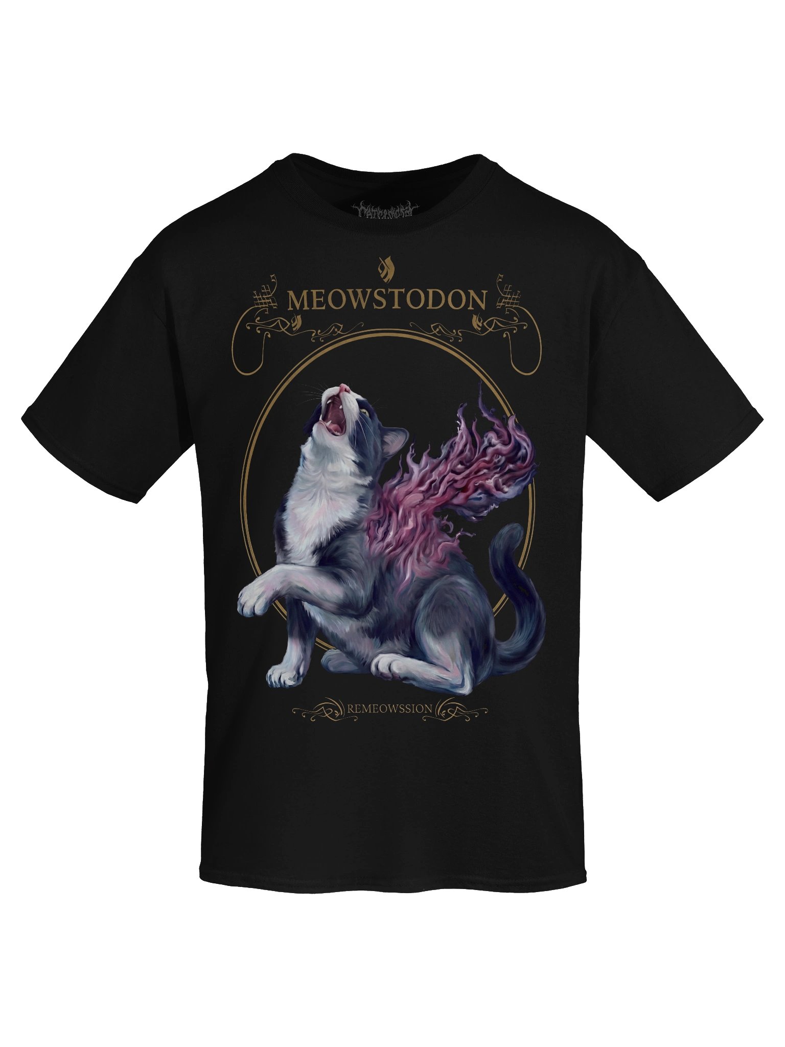 MEOWSTODON REMEOWSSION T SHIRT product image (5)