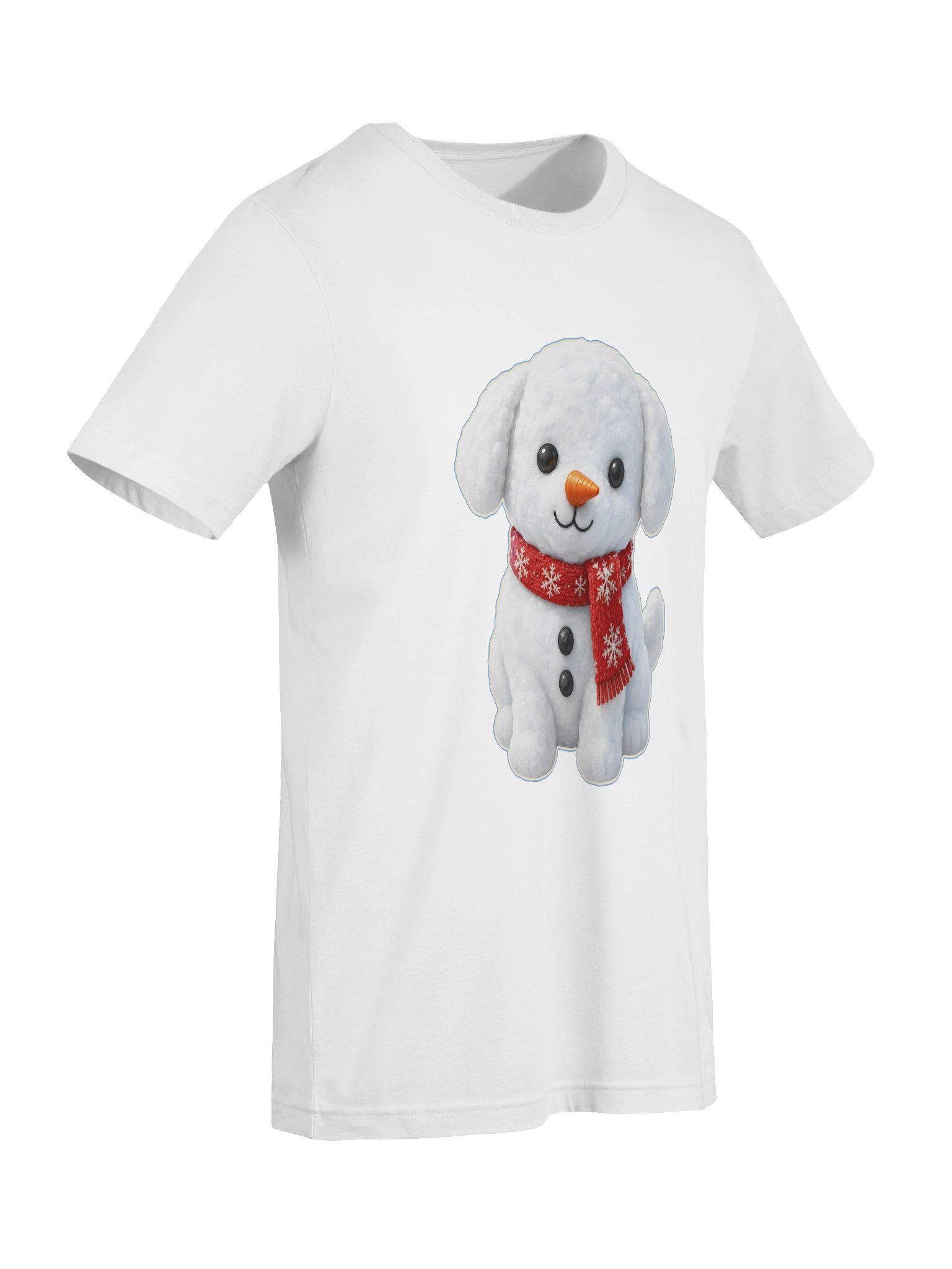 Cutie Snow Dog Tee product image (7)