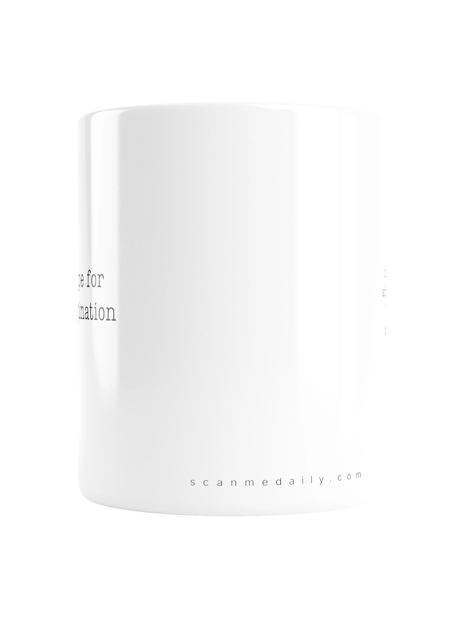 <i>Scope for Imagination</i> • QR Mug<br /> With 160 Daily Quotes<br /> <small>Quotes from beloved novel<br />Anne of Green Gables (1908)</small> product image (4)