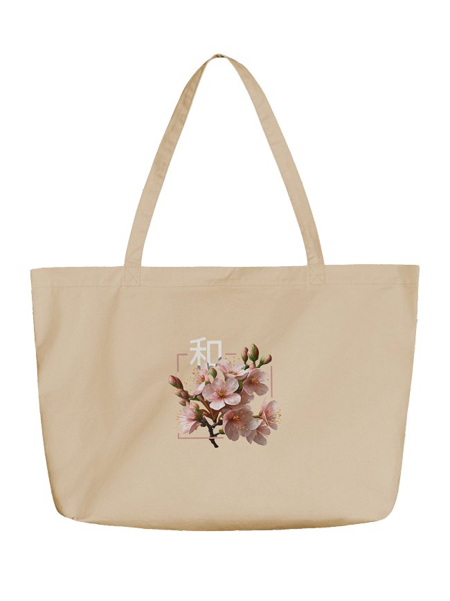 "Peace x Blossom" Tote Bag