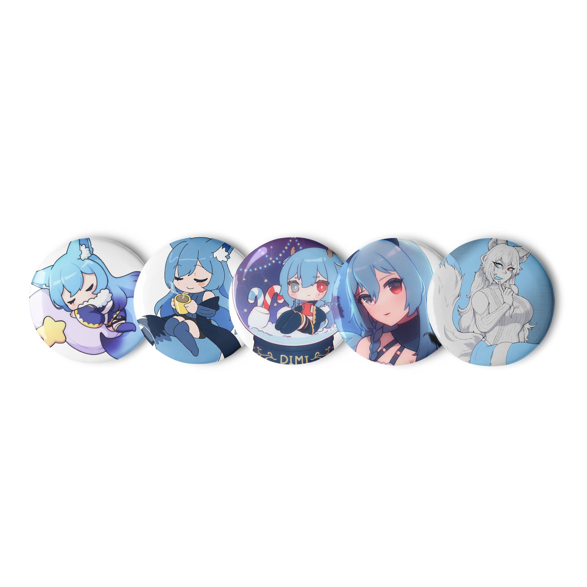 5 Dimi Pins Set product image (1)