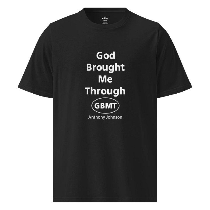 GOD Brought Me Through Performance T-Shirt (GBMT Logo) product image (1)