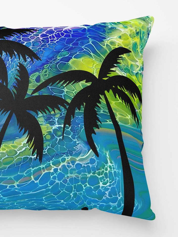 Tropical Bliss Island Landscape Cushion product image (2)