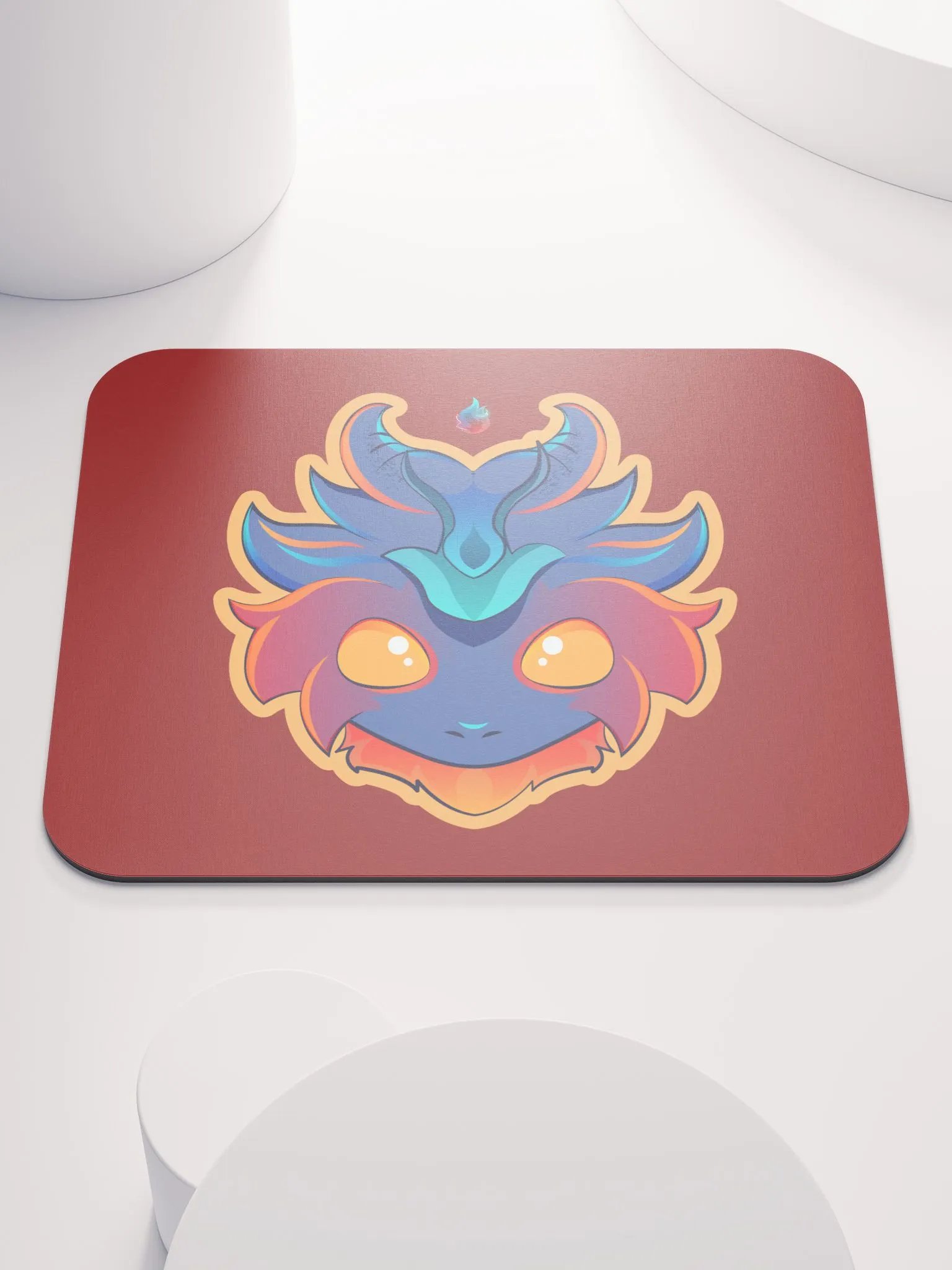 Mauspad mit maskotchen product image (2)