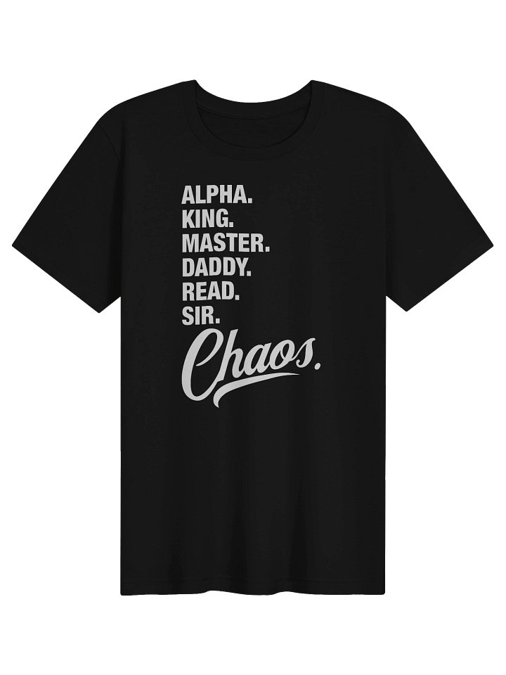The Chaos Index: Daddy T-Shirt (White) product image (1)