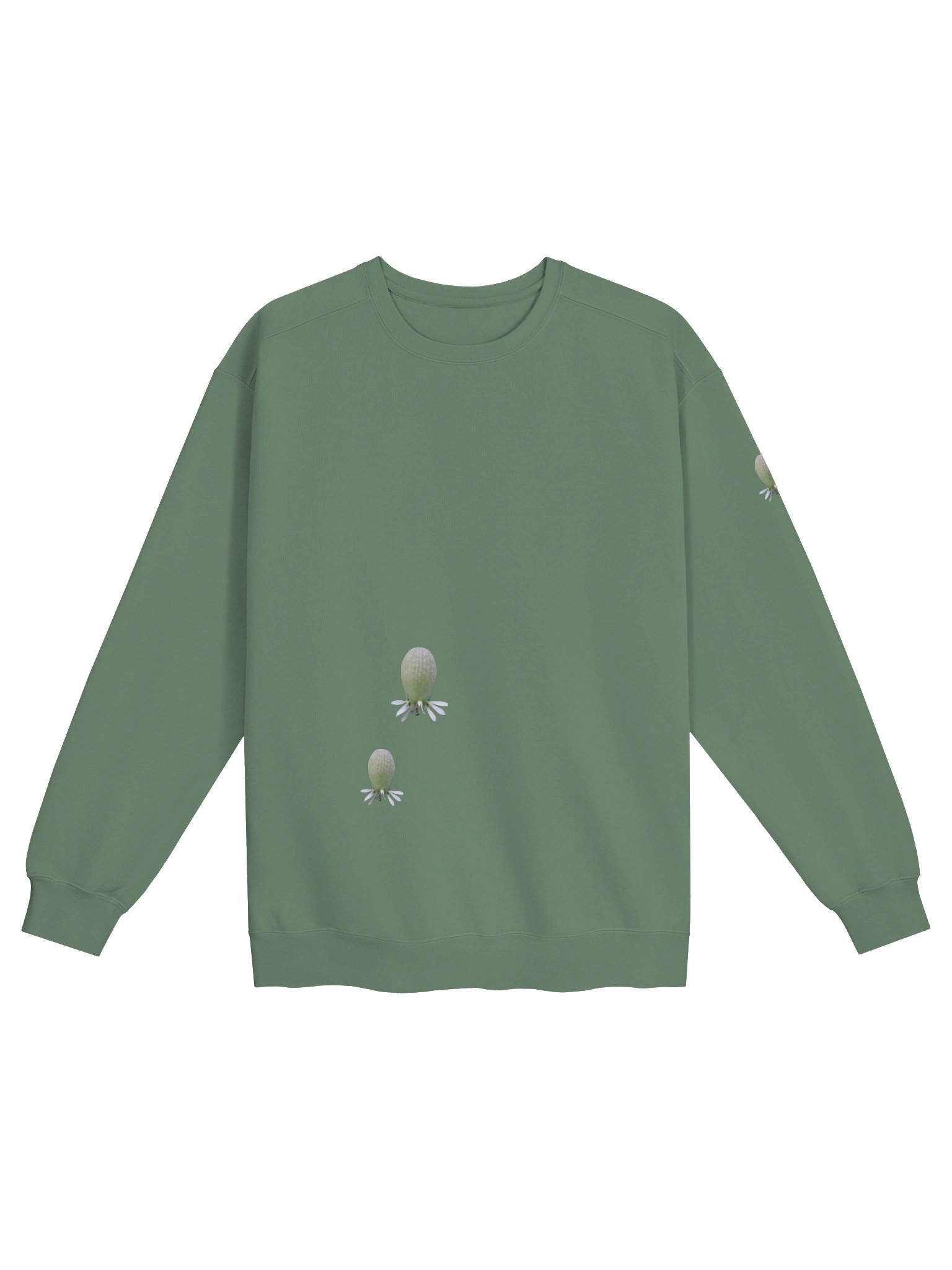 Minimalist Botanical Crewneck Sweatshirt from Original Macro Photo product image (1)