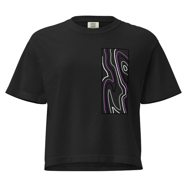 Topographic Pride- ace shirt product image (1)